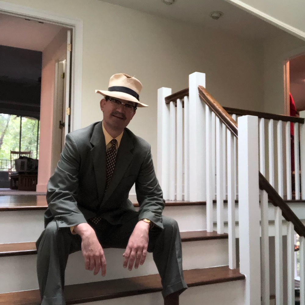 Brooks Brothers green gabardine suit